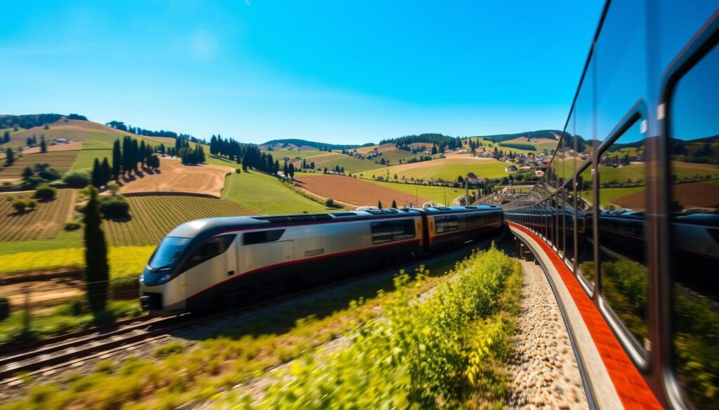 train in italy