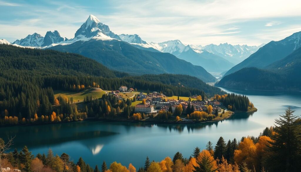 Natural landscapes in Italy