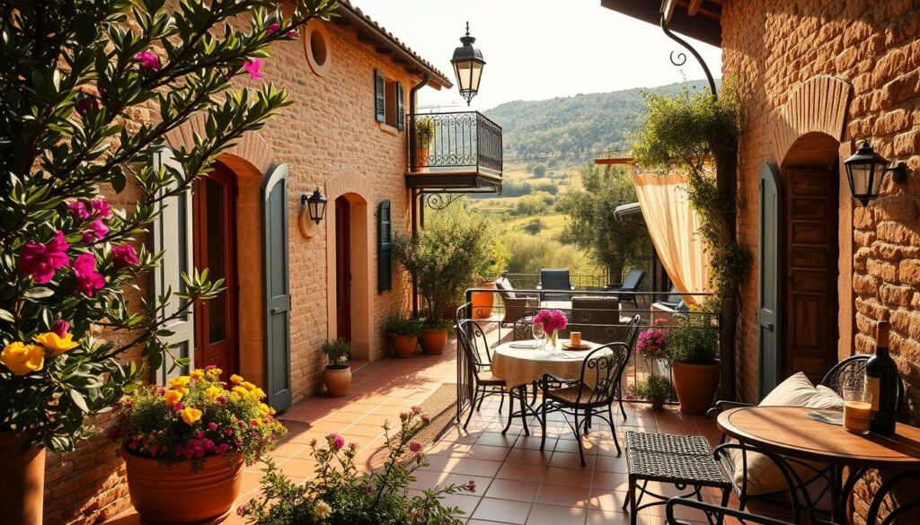 ancestral town Italy vacation accommodation